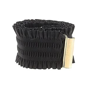 H&M Black Belt with Gold Buckle